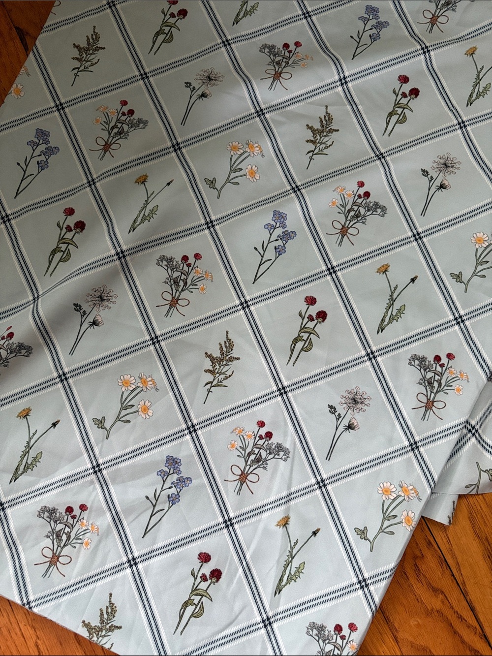 Jo Ann silky print wildflowers